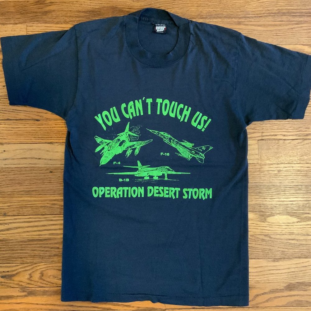 Vintage Operation Desert Storm 90's Single Stitch T-Shirt